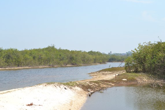 Xingu, as, Brasil. Yaulapiti indígenas. Río Tuatuari. Los