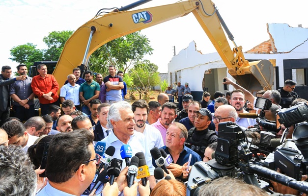 "E para gerar emprego", diz Caiado sobre novo distrito agroindustrial