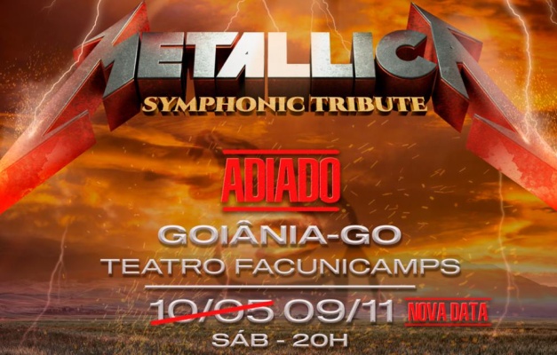  Espetáculo “Metallica Symphonic Tribute” chega a Goiânia em novembro