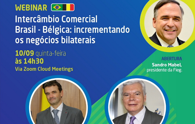  Fieg promove webinar sobre relação de parceria entre Goiás e Bélgica 