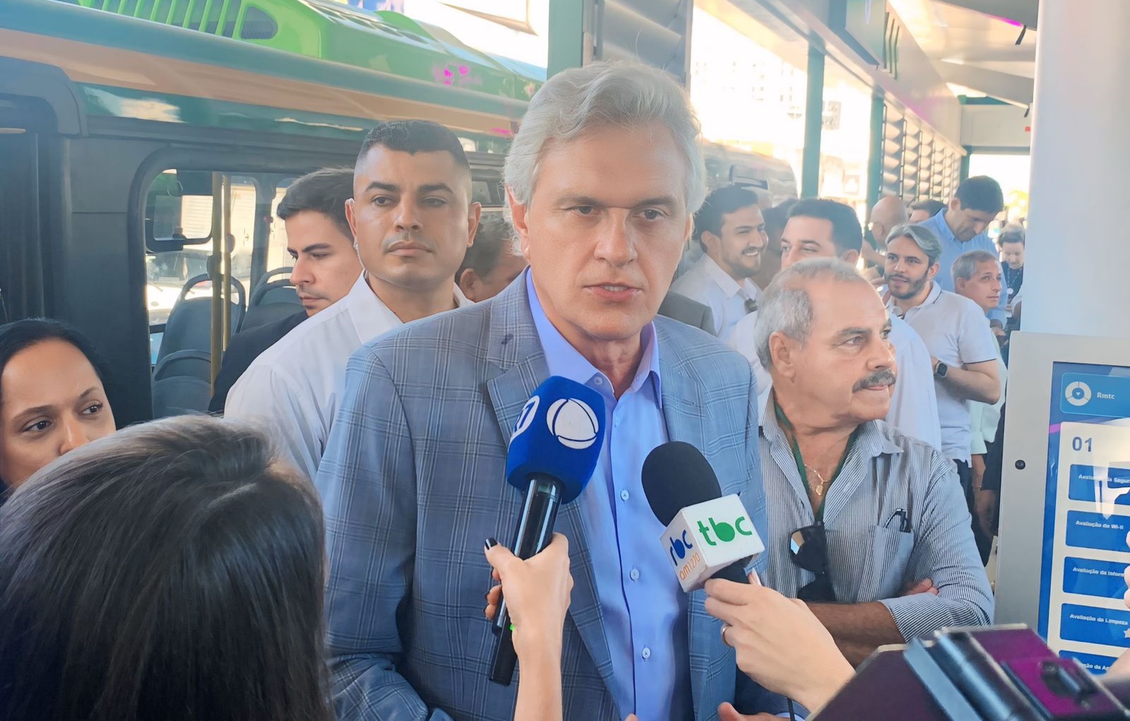 "Foco é reconstruir Goiânia", diz Caiado ao defender voto consciente 