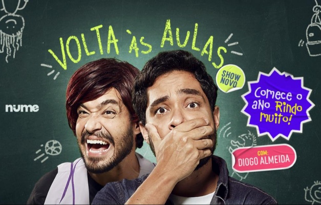  Goiânia recebe Diogo Almeida com show de humor 'Volta às Aulas'