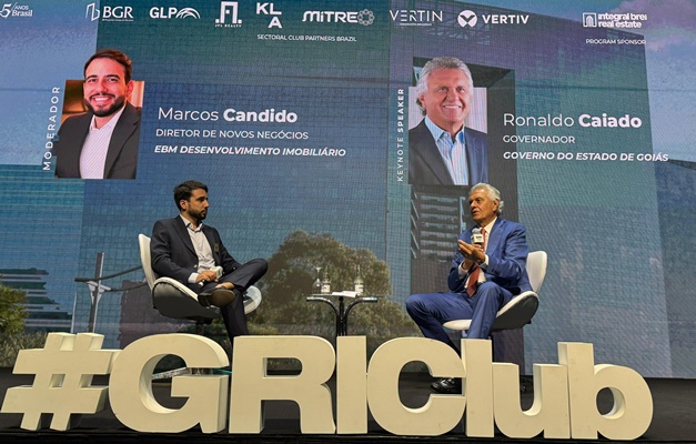 "Goiás é o estado mais seguro do país", diz Caiado em evento imobiliário