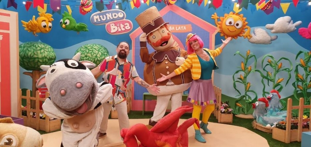 'Mundo Bita' faz live para a criançada comemorar festa junina na quarentena
