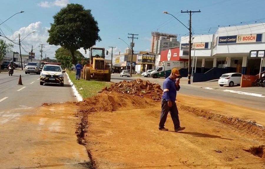  Prefeitura de Goiânia interdita Av. Leste-Oeste para construção de viaduto