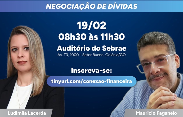  Sebrae Goiás promove evento sobre negociação de dívidas para empresas