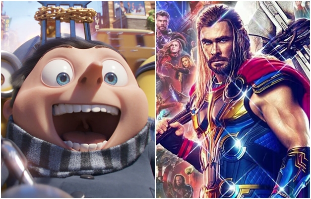 ‘Thor: amor e trovão’ e ‘Minions 2’ chegam aos cinemas de Goiânia 