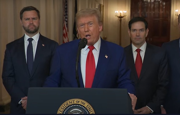"Vai haver paz ou tragédia será ainda maior", diz Trump sobre ataque ao Irã