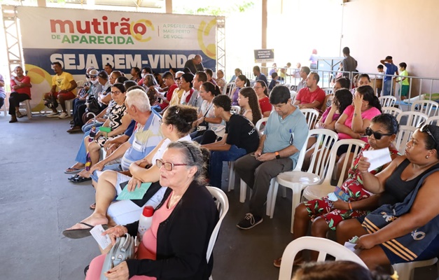 40 mil pessoas são beneficiadas durante Mutirão em Aparecida de Goiânia 
