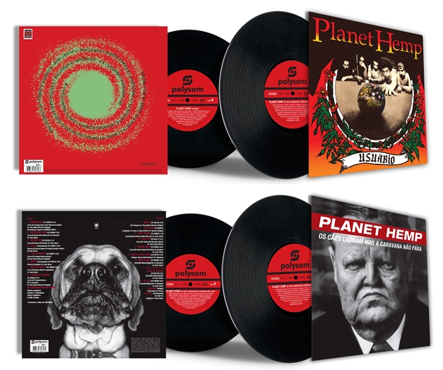 Planet Hemp relança dois primeiros discos em vinil