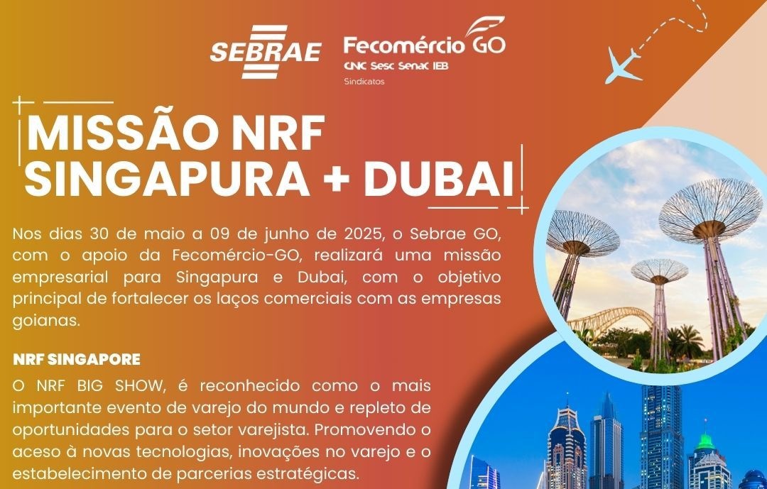 Abertas as inscrições para missão de negócios a Singapura e Dubai