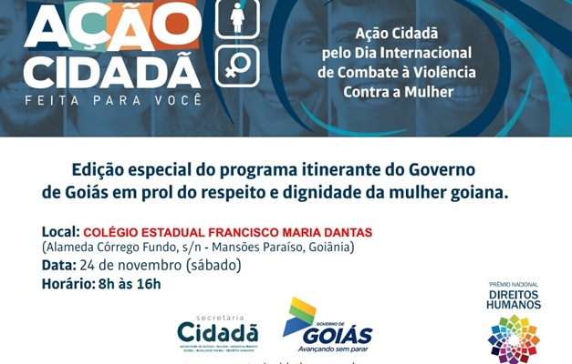 Ação Cidadã realiza edição especial dedicada à mulher em Goiânia