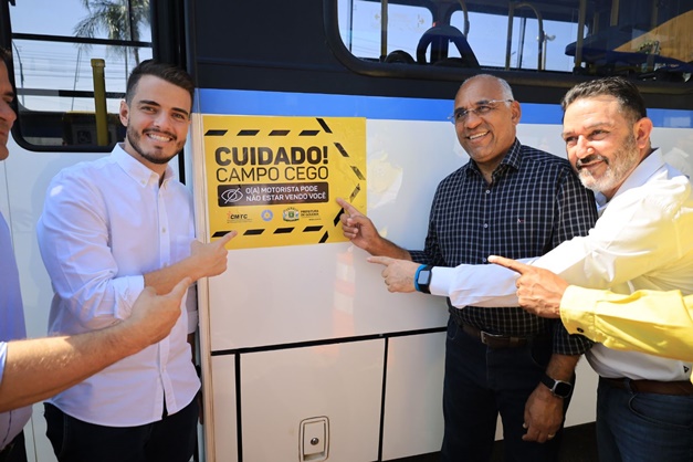 Ação com foco na redução de acidentes de trânsito é lançada em Goiânia