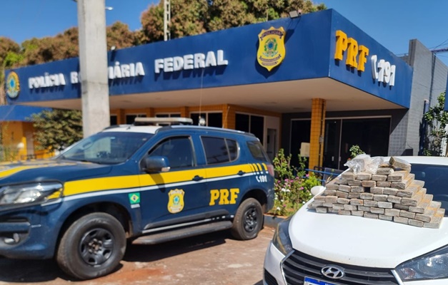 Ação integrada policial resulta na apreensão de 50 Kg de maconha em Jataí