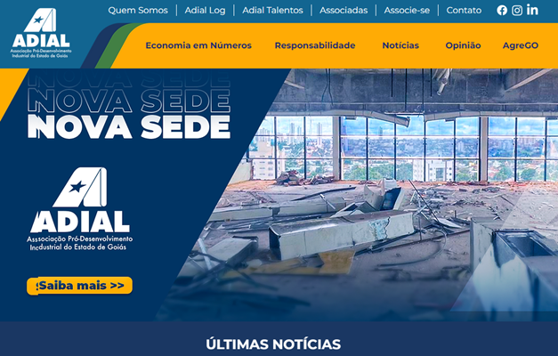 Adial lança novo site