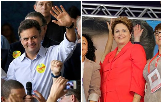 Aécio supera Dilma em Minas, mas tem desafio em São Paulo