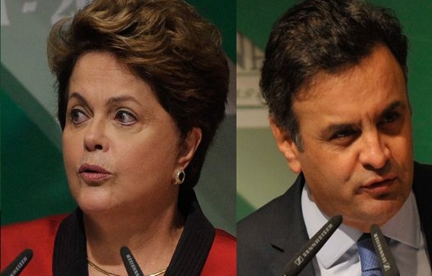 Aécio tem 54,6% e Dilma 45,4% dos votos válidos, aponta Sensus 