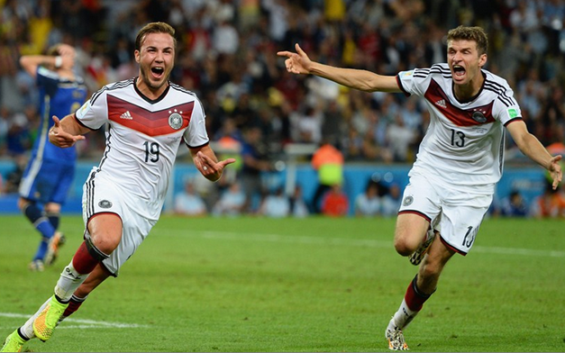 É tetra! Alemanha vence a Argentina por 1x0 no Maracanã e leva a taça