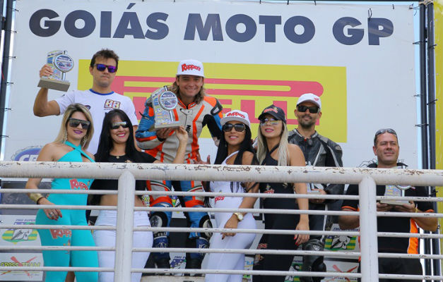 Alessandro Andrade vence principal categoria do Goiás Moto GP