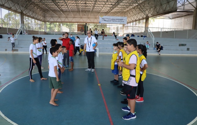 Alunos da rede municipal de Goiânia participam dos Jogos Educacionais 2023
