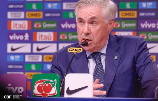 Ancelotti investe em novos jogadores em convocação para Eliminatórias