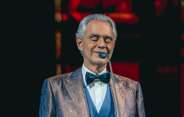Andrea Bocelli anuncia dois shows no Brasil