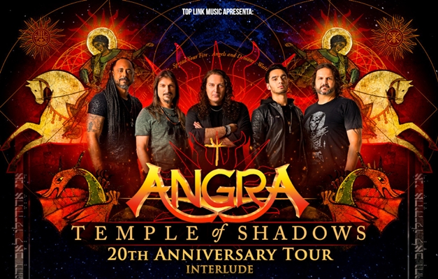 Angra apresenta turnê comemorativa de ‘Temple of Shadows’ em Goiânia