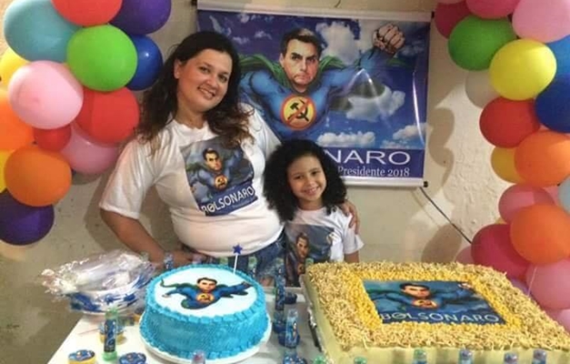 Aniversário infantil com tema “Bolsonaro” divide opiniões na internet 