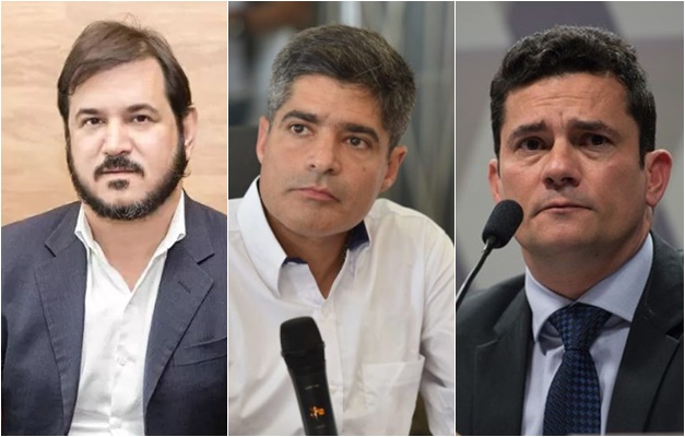 Antonio Rueda, ACM Neto e Sérgio Moro participam de encontro do União Brasil