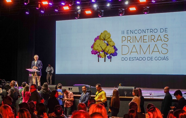 Ao lado de primeiras-damas, Caiado destaca iniciativas sociais de Goiás
