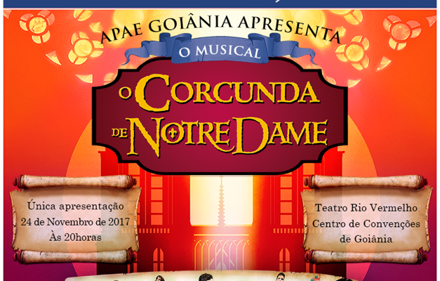 Apae Goiânia realiza espetáculo musical 'O Corcunda de Notre Dame'