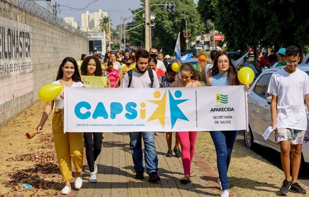 Aparecida de Goiânia realiza mobilização sobre saúde mental