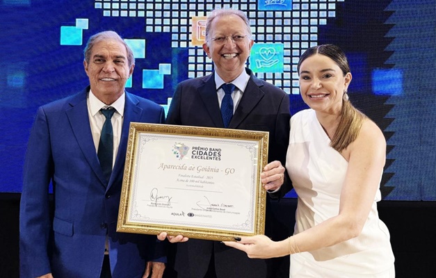 Aparecida é finalista estadual no Prêmio Band Cidades Excelentes 2025