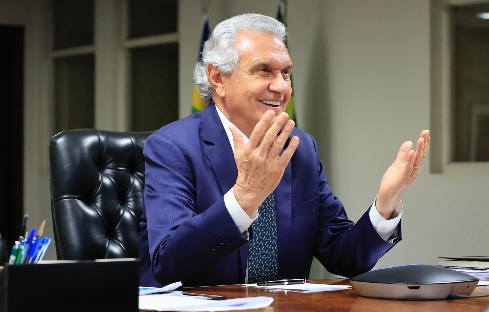 Aprovação a Caiado chega a 88%, mostra pesquisa Genial/Quaest