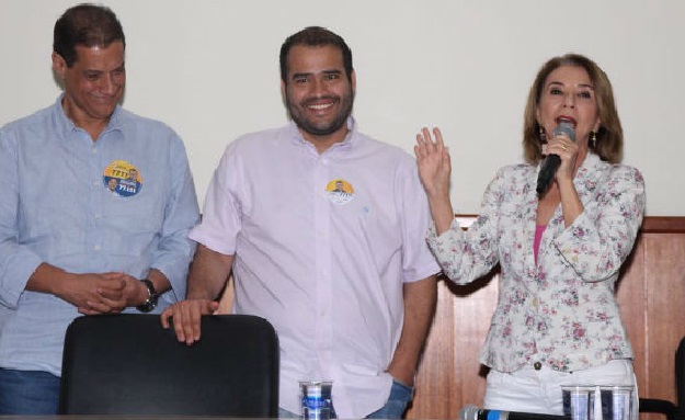 Armando, Lucas Vergílio e Raquel recebem apoio de servidores da Educação