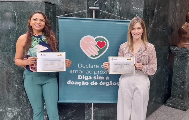 Assembleia homenageia profissionais do HDT no mês de doação de órgãos