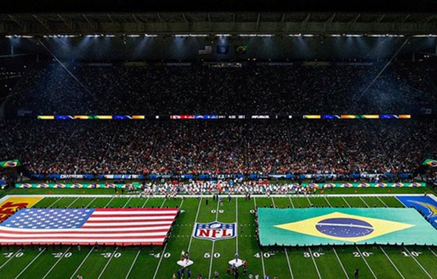 Astros da NFL rasgam elogios a jogo em São Paulo: 'Vou lembrar pelo resto da minha vida'