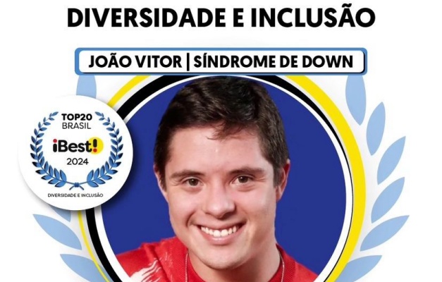 Ativista goiano João Vitor é destaque no Prêmio iBest na categoria inclusão