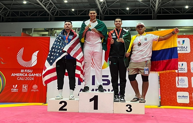 Atleta de Aparecida conquista ouro no taekwondo em competição na Colômbia