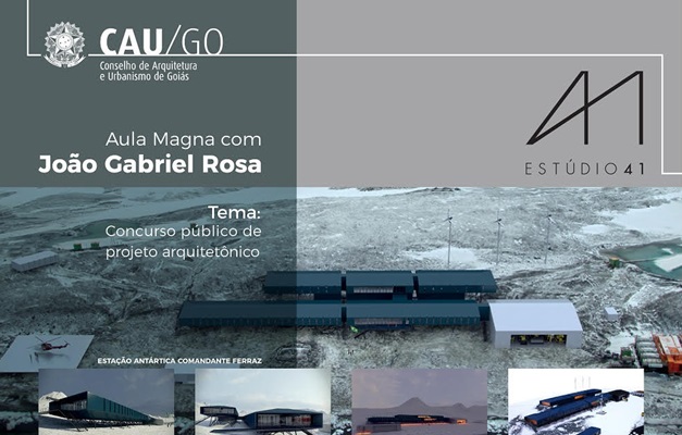 Autor do projeto da Estação Antártica fará palestra em Goiânia e Anápolis