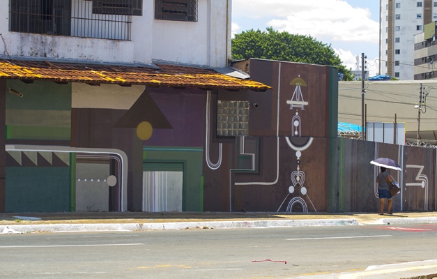 Avenida Cora Coralina recebe murais artísticos de Kboco