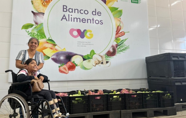 Banco de Alimentos da OVG ampara mães de pessoas com deficiência em Goiás