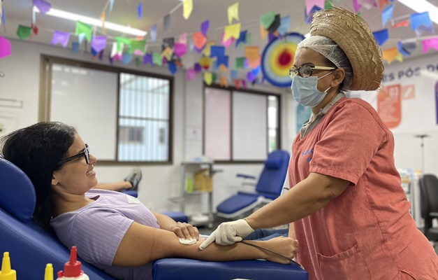 Banco de sangue do Hugol realiza Arraiá Solidário em Goiânia 