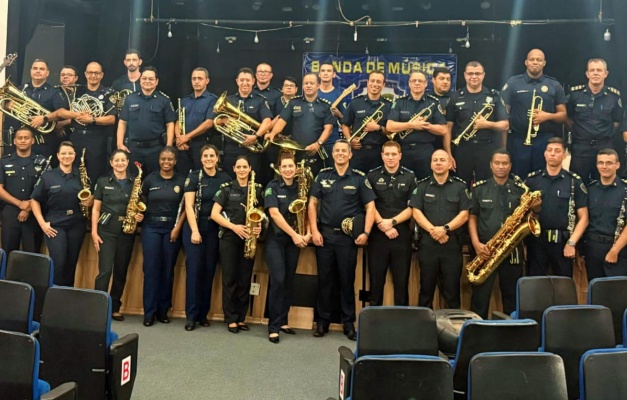 Banda da Guarda Civil de Goiânia celebra 18 anos com concerto especial