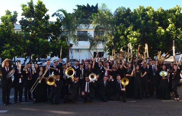 Banda Juvenil de Goiânia interpreta trilhas de cinema e da MPB, no domingo