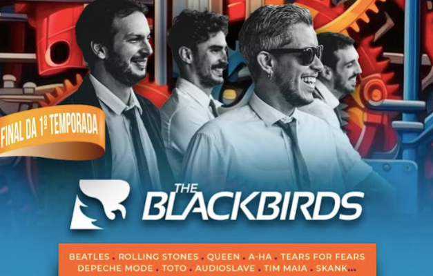 Banda The Blackbirds apresenta clássicos do rock e pop em Goiânia