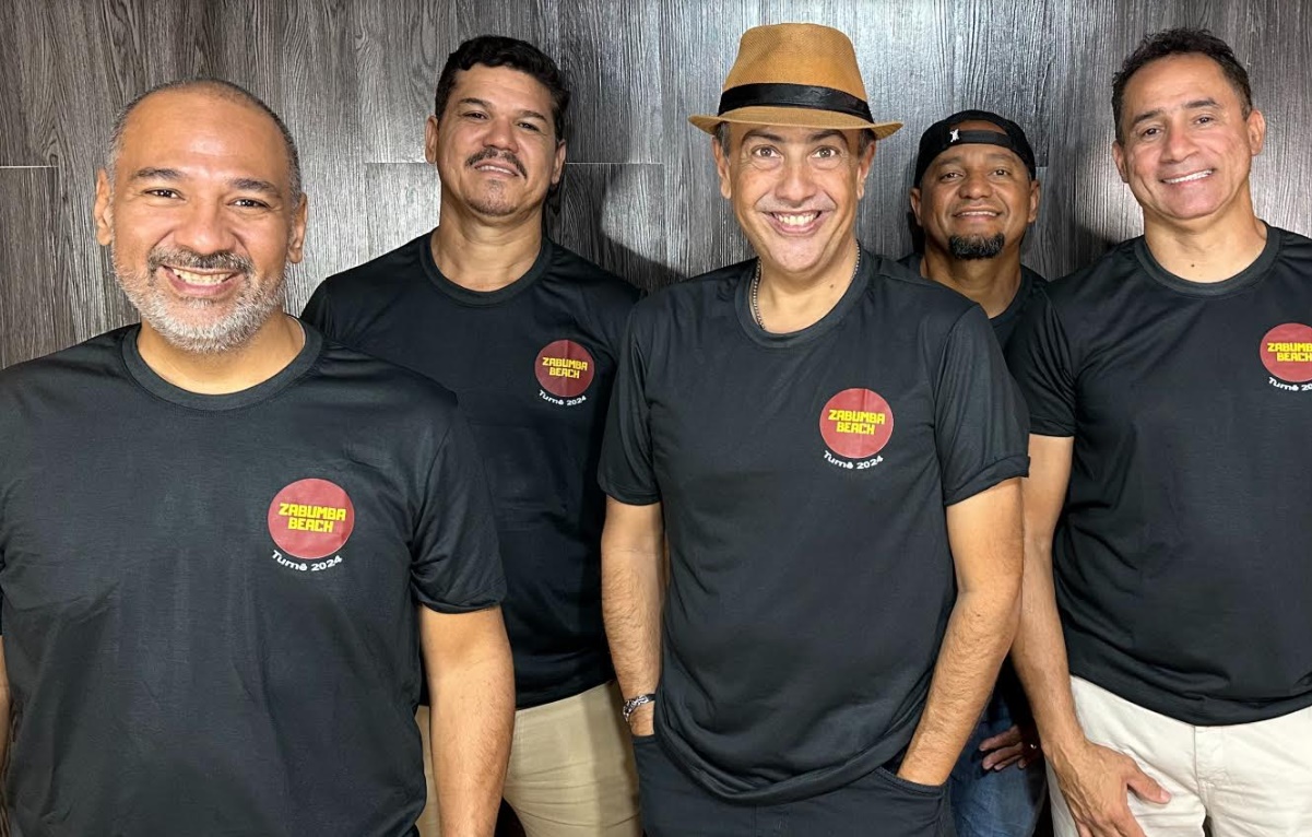 Banda Zabumba Beach se apresenta em Goiânia com entrada gratuita
