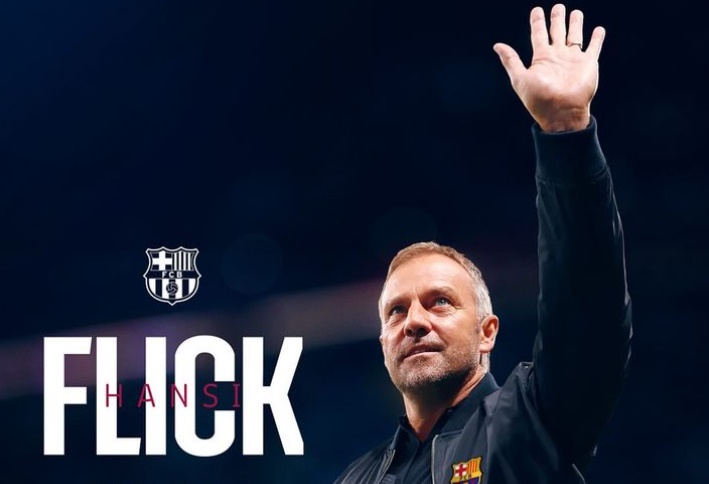 Barcelona anuncia Hansi Flick como novo treinador 