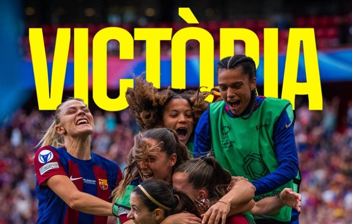 Barcelona derrota Lyon e conquista Liga dos Campeões Feminina