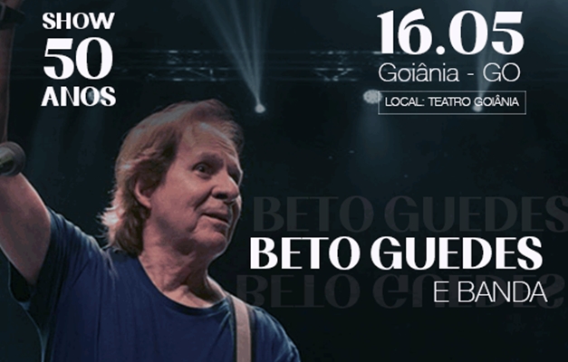 Beto Guedes realiza Show 50 anos em Goiânia